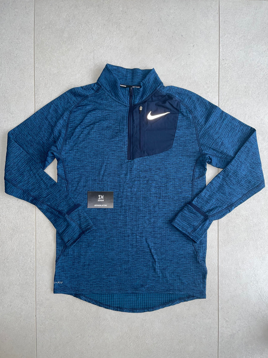 Nike Therma Sphere Half-Zip Aqua
