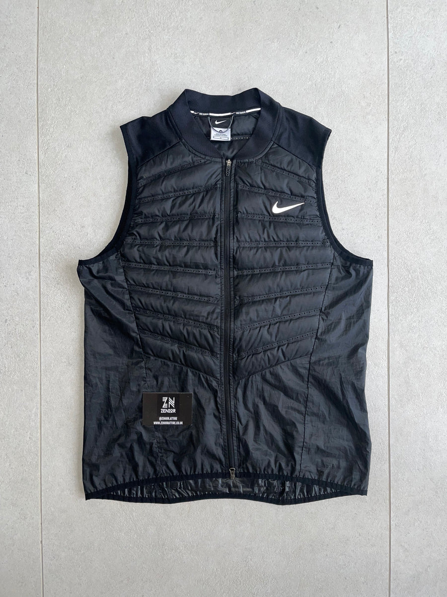 Nike Aeroloft 800 Gilet Black Zenior Attire