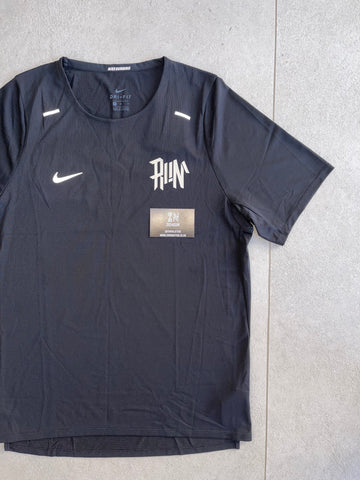 Nike Rise 365 Wild Run T-Shirt - Black