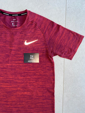 Nike Tech Knit T-Shirt 1.0 - Chilli Red