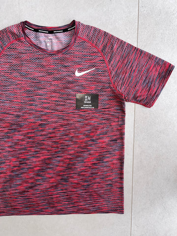 Nike Tech Knit T-Shirt 1.0 - Crimson Fireworks