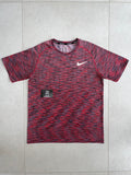 Nike Tech Knit T-Shirt 1.0 - Crimson Fireworks