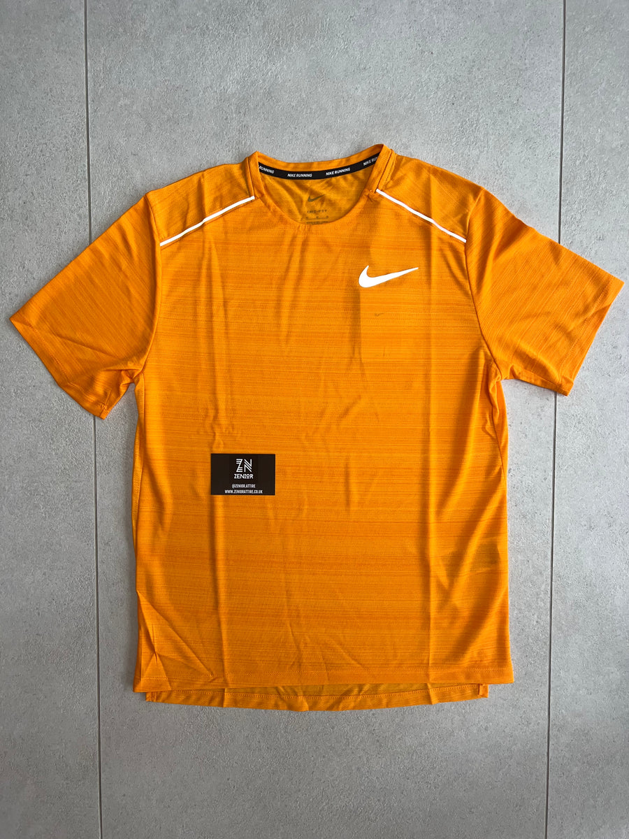 Nike Miler T Shirt 2.0 Orange