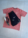 Nike Tech Knit T-Shirt 1.0 - Salmon