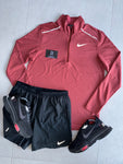 Nike Element Half-Zip 3.0 - Dark Salmon