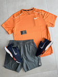 Nike Miler T-Shirt 2.0 - Orange Trance