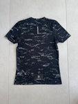 Nike Breathe 1.0 T-Shirt - Black Paint Splatter