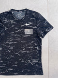 Nike Breathe 1.0 T-Shirt - Black Paint Splatter