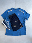 Nike Miler T-Shirt 2.0 - Blue Jacquard