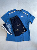 Nike Miler T-Shirt 2.0 - Blue Jacquard