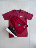 Nike Tech Knit T-Shirt 1.0 - Chilli Red