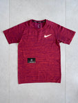 Nike Tech Knit T-Shirt 1.0 - Chilli Red