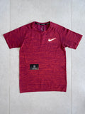 Nike Tech Knit T-Shirt 1.0 - Chilli Red