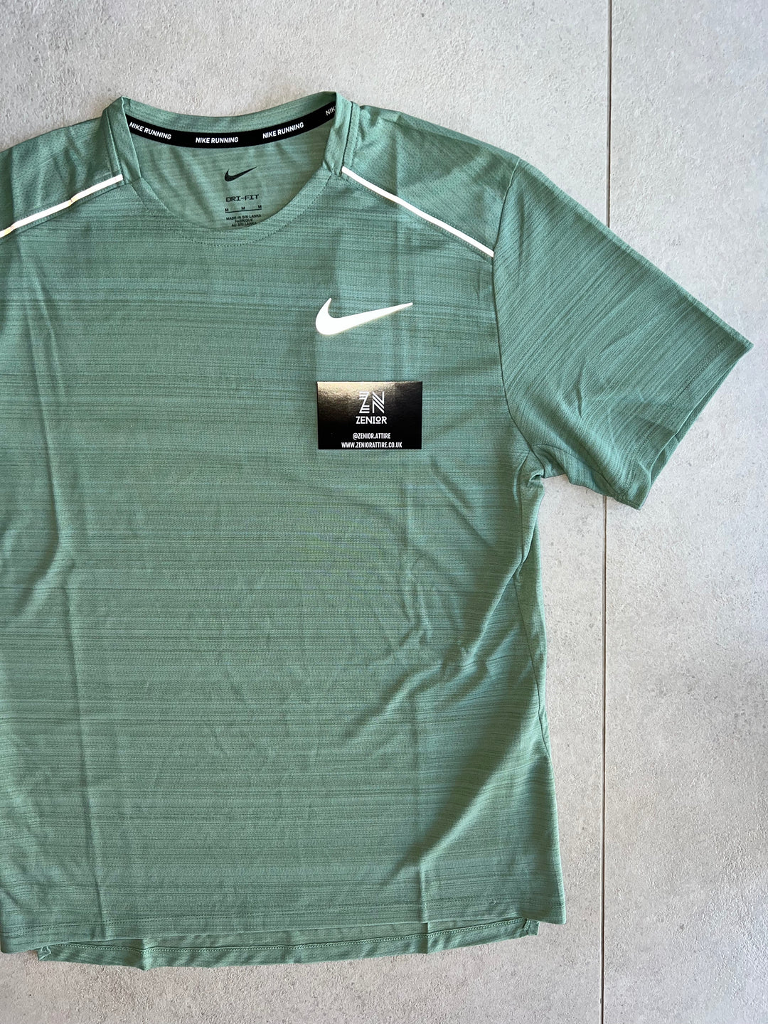 nike miler pine green